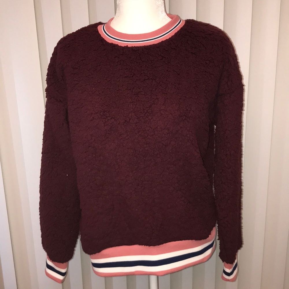 Fuzzy comfy sweater!